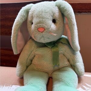 Ty Mint Green Plush Bunny